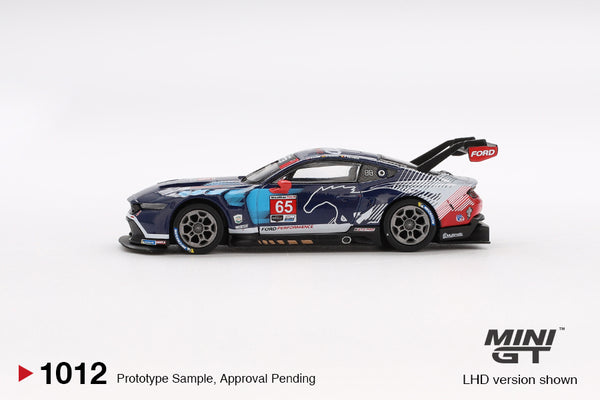 MINI GT 1012 - Ford Mustang GT3 #65 Ford Multimatic Motorsports 2024 IMSA Daytona 24 Hrs