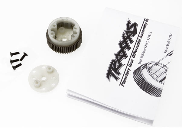 Traxxas TRX2381X - Main diff with steel ring gear/ side cover plate/ screws