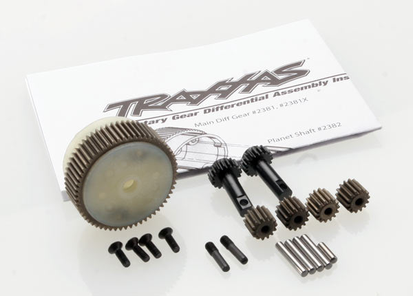 Traxxas TRX2388X - Planetary gear differential with steel ring gear (complete)
