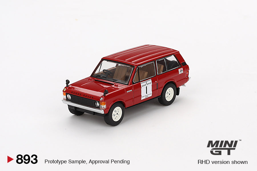 MINI GT 0893 - Range Rover 1971 International Hillrally Winner