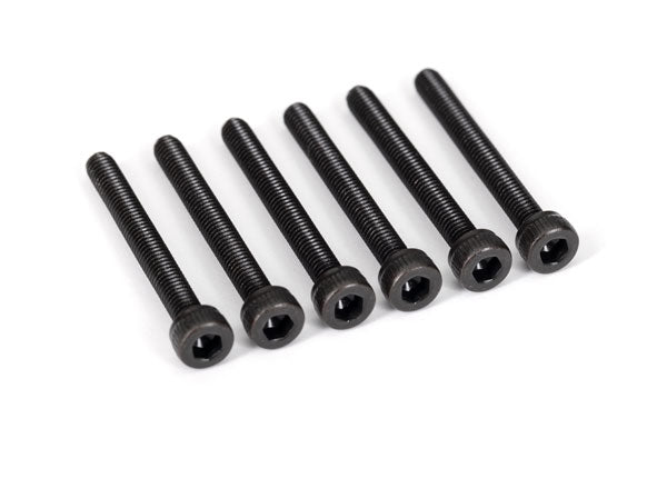 Traxxas TRX2581X - Screws, 3x25mm cap-head machine (hex drive) (6)