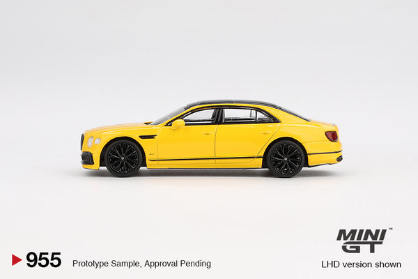 MINI GT 0955 - Bentley Flying Spur Monaco Yellow