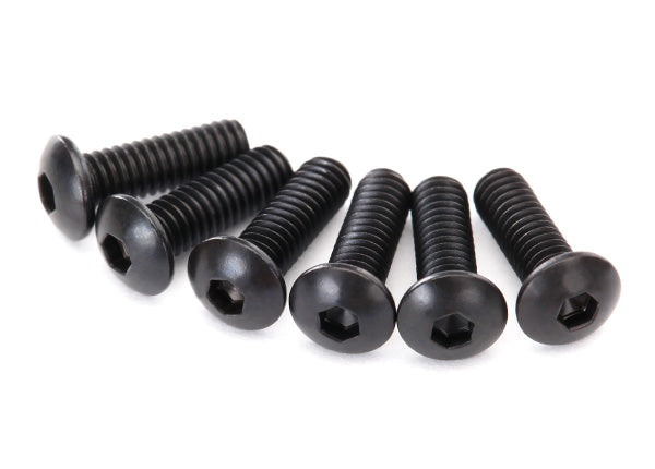 Traxxas TRX2617 - Screws, 2.5x8mm button-head machine (hex drive) (6)