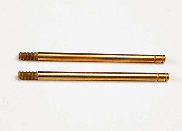 Traxxas TRX2656T - Shock shafts, hardened steel, titanium nitride coated