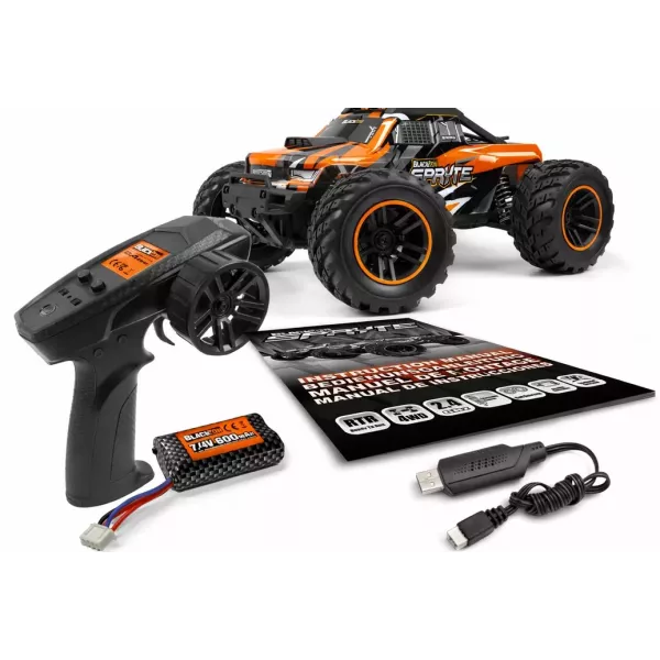 Blackzon Spryte MT 1/20 4WD Brushed Monster Truck - Oranje