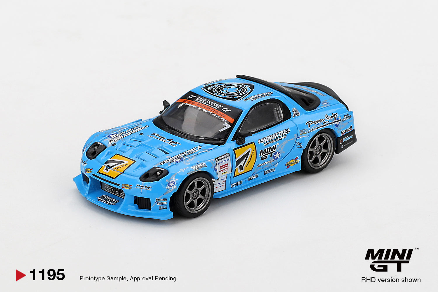 MINI GT 1195 - Mazda RX-7 RE-Amemiya 2025 D1GP