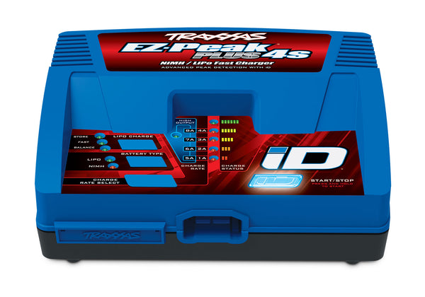 Traxxas TRX2981G - Charger, EZ-Peak Plus 4S 8A LiPo/NiMH ID EU