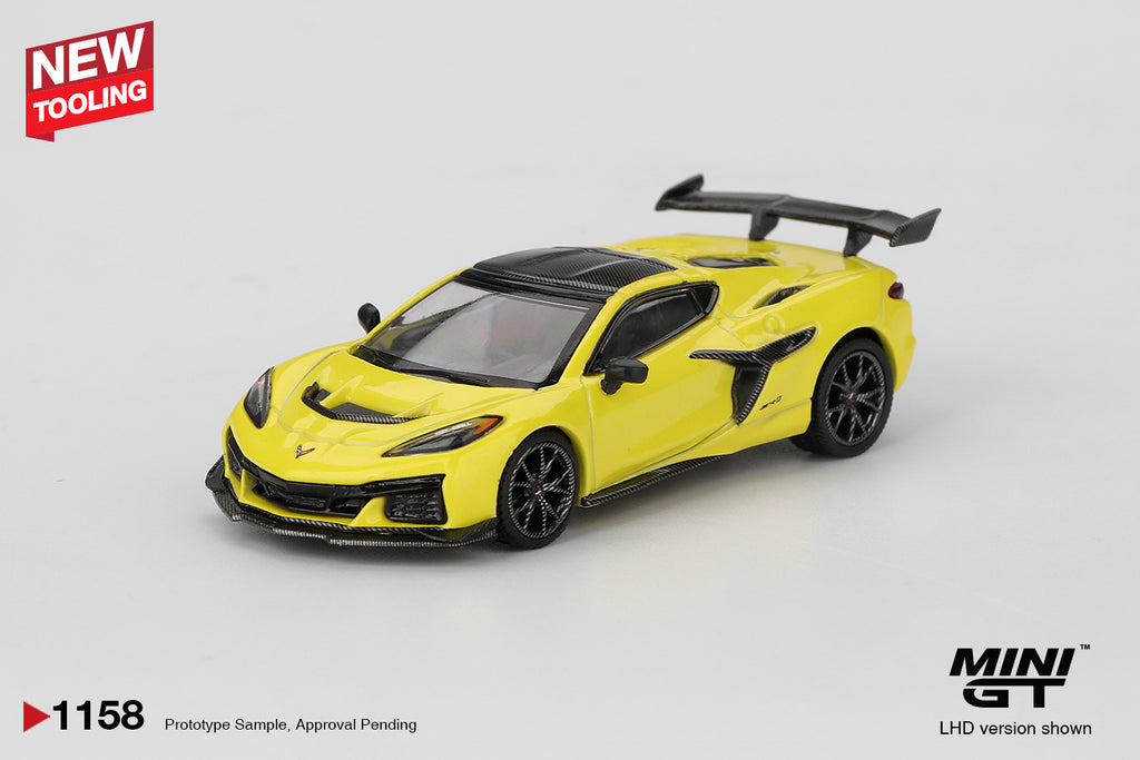 MINI GT 1158 - Chevrolet Corvette ZR1 Accelerate Yellow