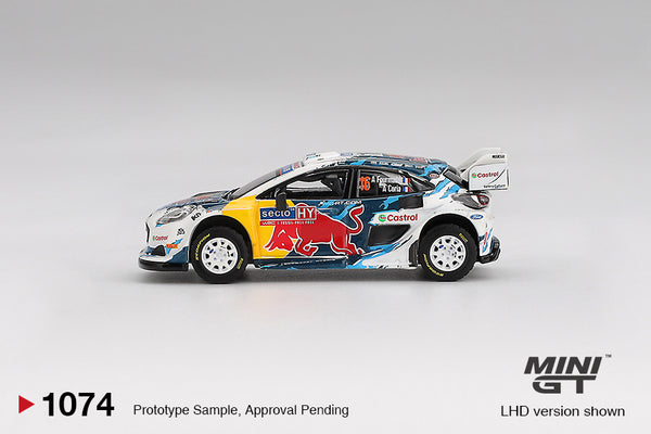 MINI GT 1074 - Ford Puma Rally1 #16 M-Sport Ford WRT 2024 Rally Finland 3rd Place