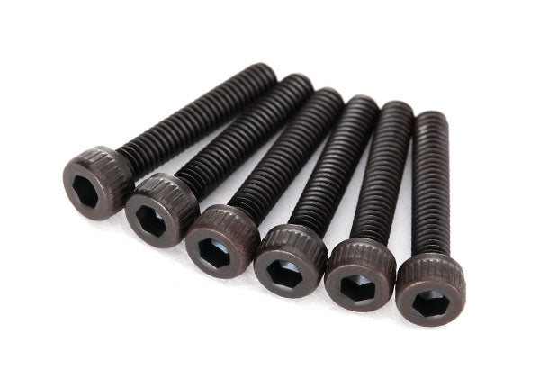 Traxxas TRX3234 - Screws, 2.5x14mm cap-head machine (hex drive) (6)