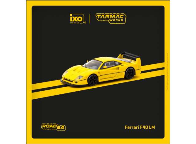 Tarmac Works - Ferrari F40 (geel)