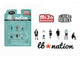 American Diorama - 1/64 LB Nation scale figures