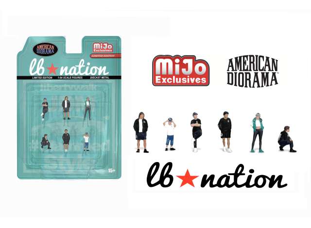American Diorama - 1/64 LB Nation scale figures