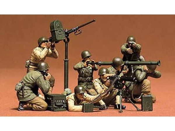 Tamiya 35086 - 1/35  US Gun + Mortar Team(8)