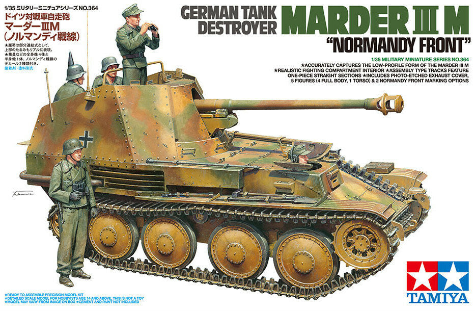Tamiya 35364 - 1/35 German Marder III M 'Normandy Front'