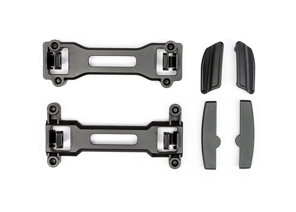 Traxxas TRX3619X - Latch, body mount, front (1), rear (1)/ latch mounts, front & rear