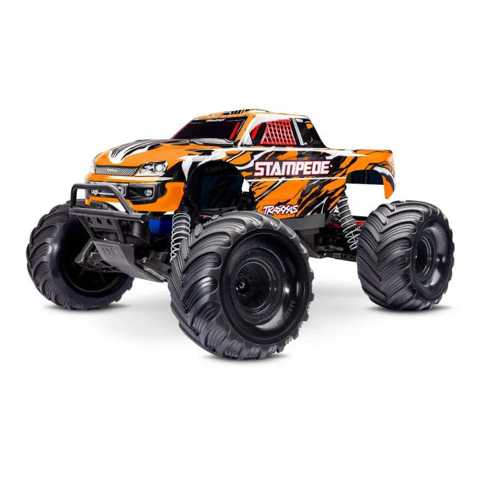 Traxxas Stampede 2WD Brushed HD (incl accu & USB-C lader)  - Orange X