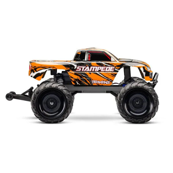Traxxas Stampede 2WD Brushed HD (incl accu & USB-C lader)  - Orange X