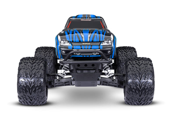Traxxas Stampede 2WD Brushed HD( incl accu & USB lader)- Blauw