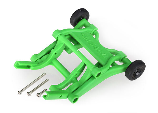 Traxxas TRX3678A - Wheelie bar, assembled (green)
