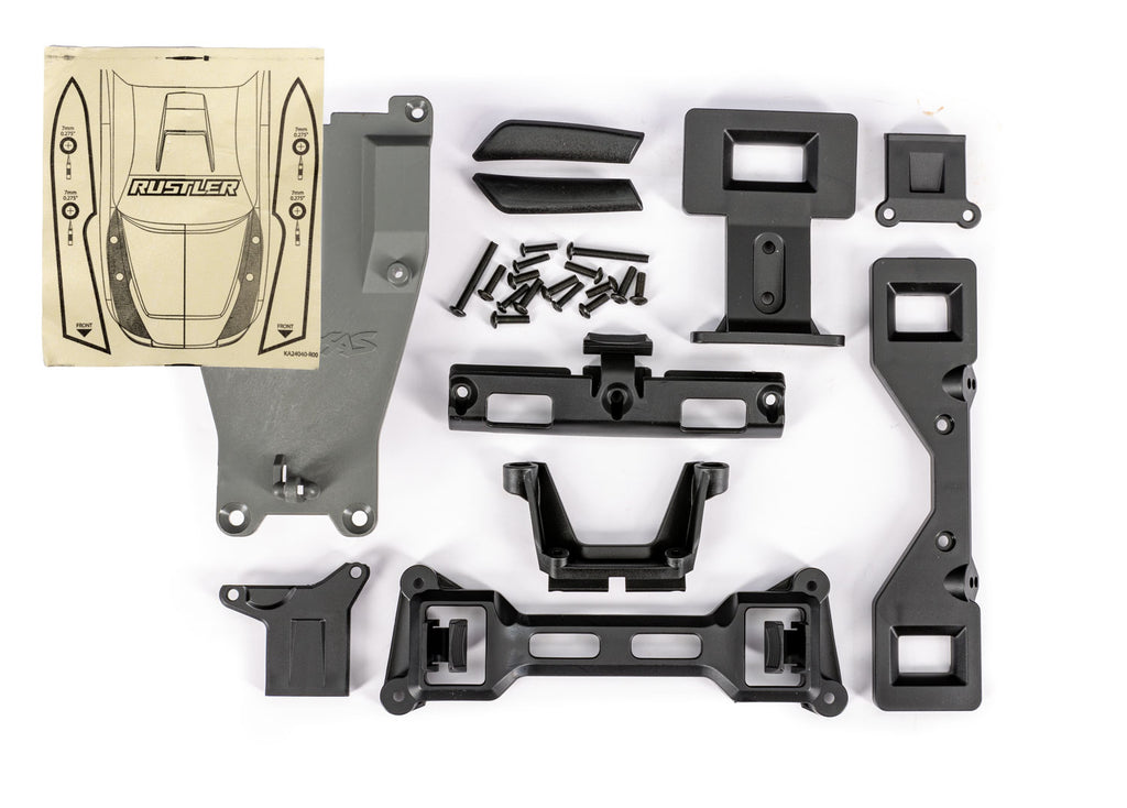 Traxxas TRX3734R - Body Conversion Kit Rustler