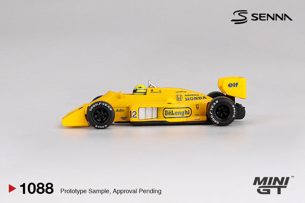 MINI GT 1088 - Lotus 99T #12 Ayrton Senna 1987 Monaco Grand Prix Winner (blister)