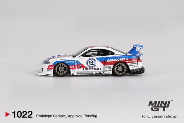 MINI GT 1022 - Nissan LB-Super Silhouette S15 SILVIA GARASIDRIFT x LBWK 2025
