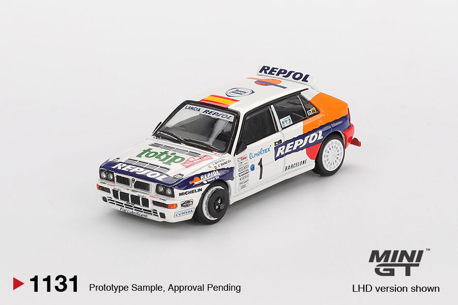 MINI GT 1131 - Lancia Delta HF Integrale Evoluzione #1 1993 Rallye Monte-Carlo
