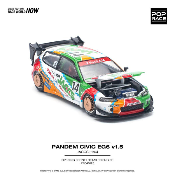 Pop Race 0128 - Pandem Civic EG6 v1.5