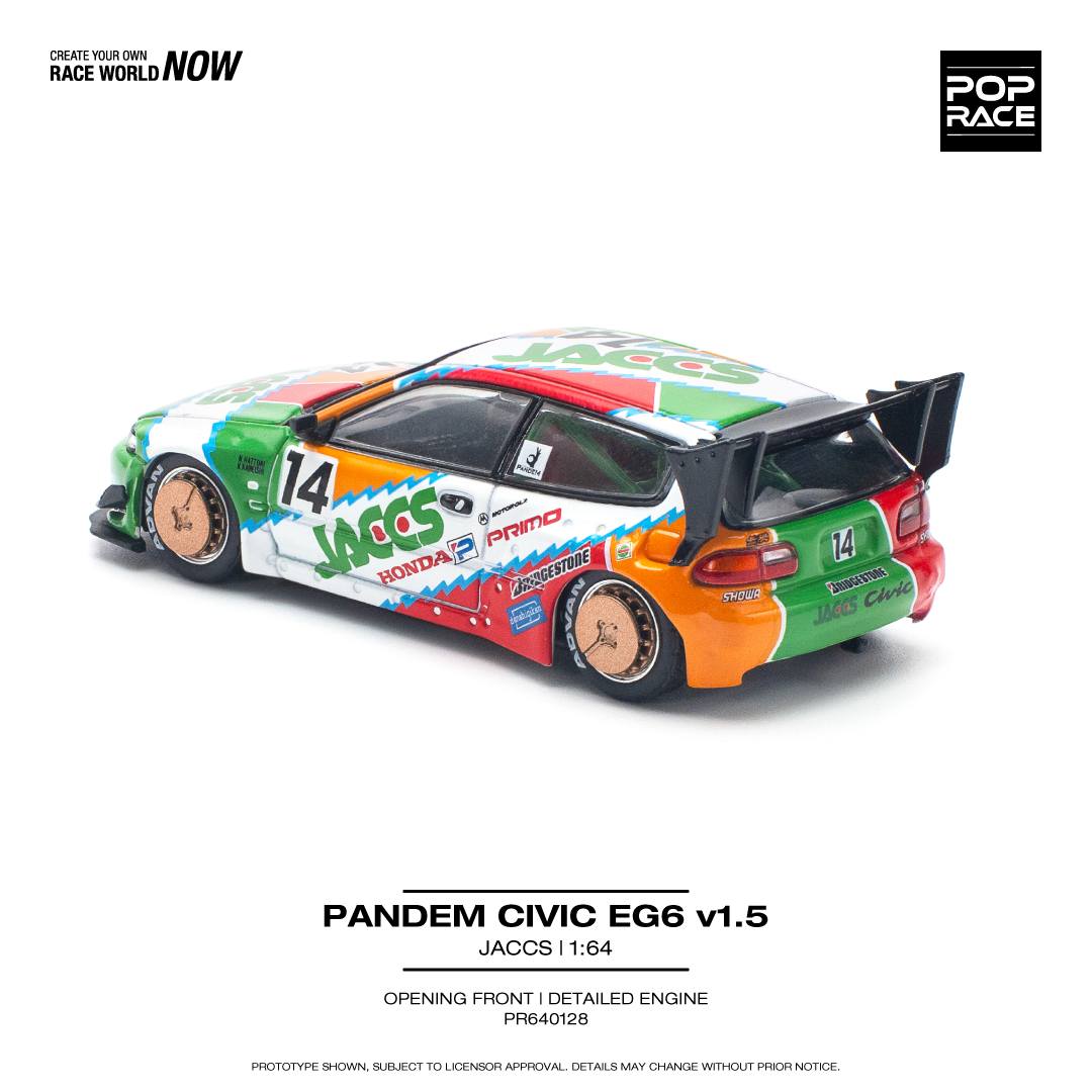 Pop Race 0128 - Pandem Civic EG6 v1.5