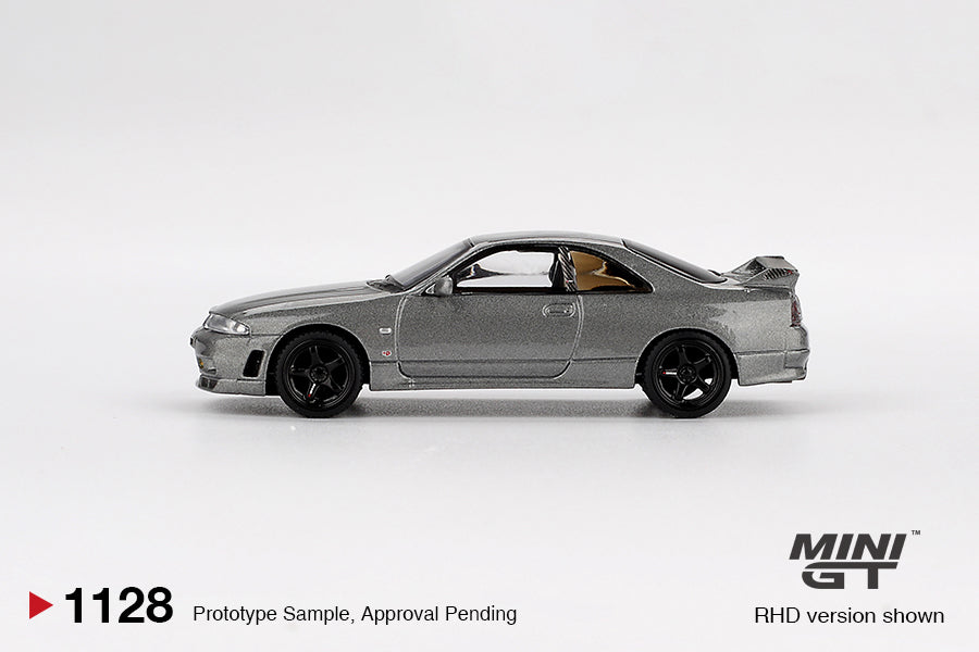 MINI GT 112 - NISSAN Skyline GT-R Dark Metal Gray (NISMO BCNR33 CRS Version)