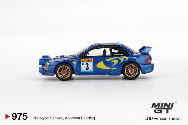 MINI GT 0975 - Subaru Impreza WRC98 1998 Rally Monte-Carlo 3rd Place #3