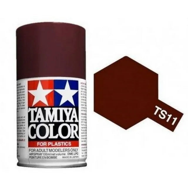 Tamiya TS-11 Maroon glanzend spuitbus 100ml