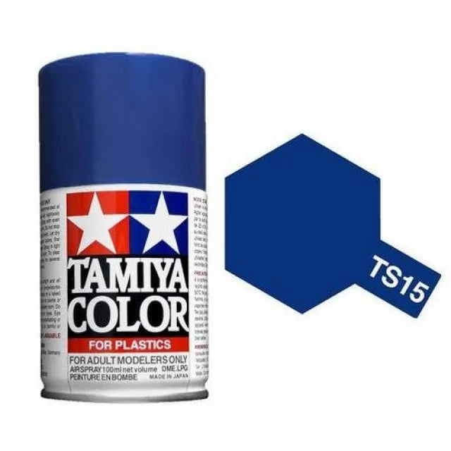 Tamiya TS-15 Blauw spuitbus 100ml