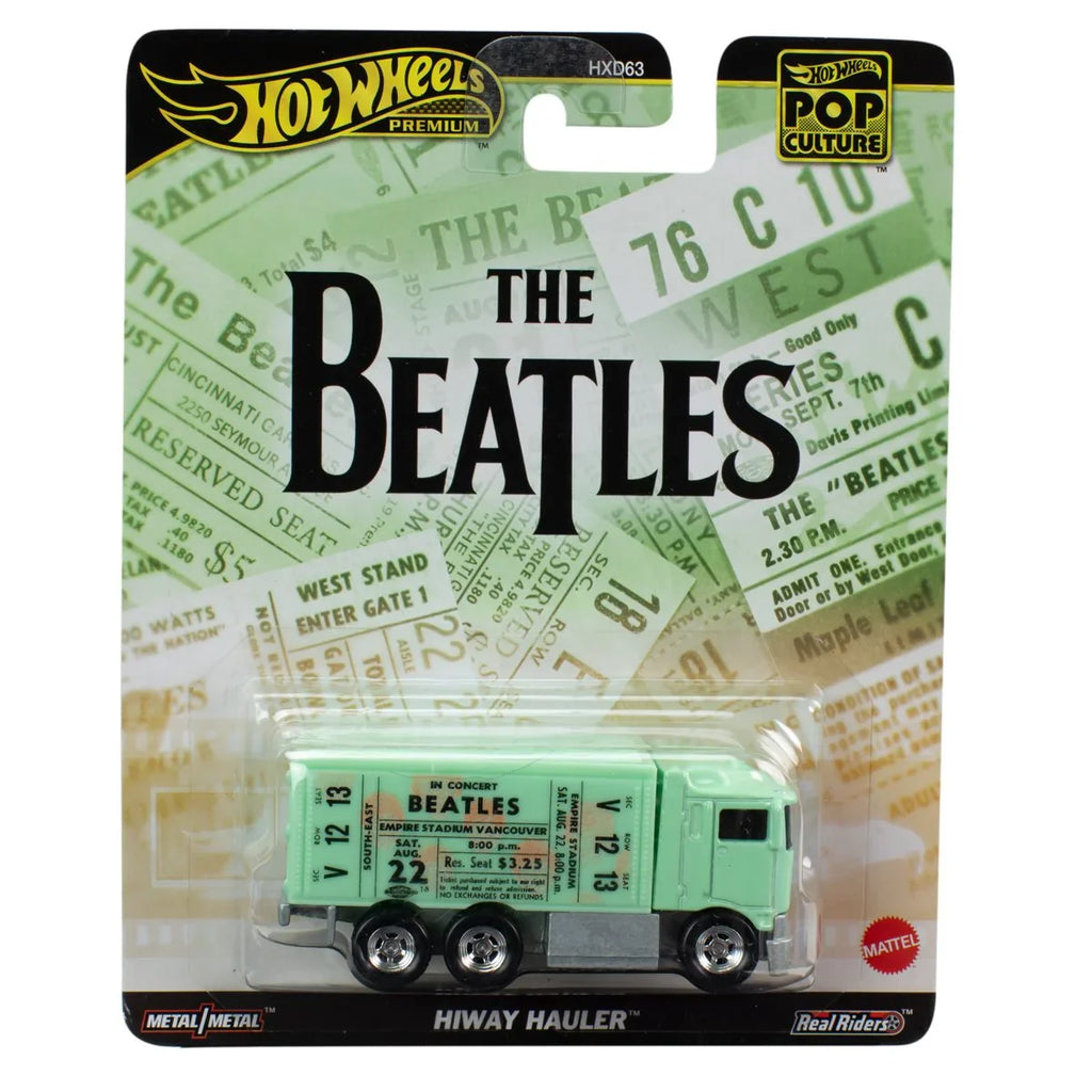 Hot Wheels Premium Pop Culture- Hiway Hauler (BEATLES)