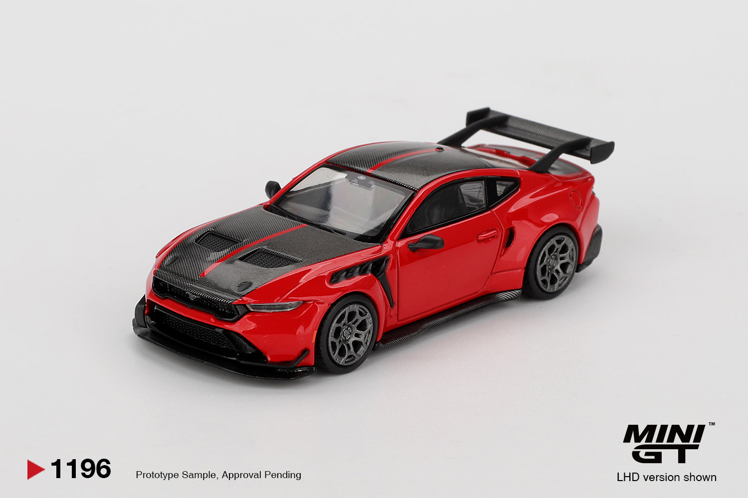 MINI GT 1196 - Ford Mustang GTD Race Red