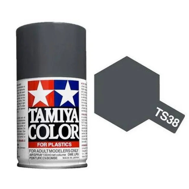 Tamiya TS-38 Gun Metal spuitbus 100ml