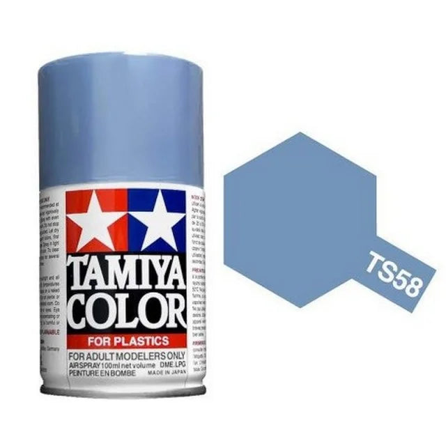 Tamiya TS-58 Pearl licht blauw spuitbus 100ml