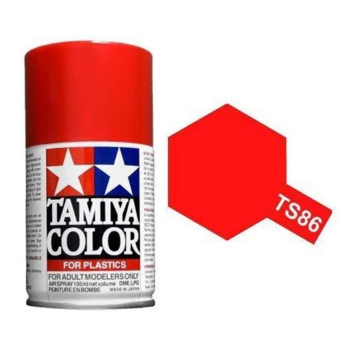 Tamiya TS-86 Puur rood spuitbus 100ml