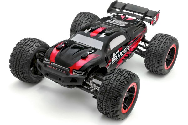 Blackzon Slyder ST 1/16 4WD Brushed Truggy - Rood