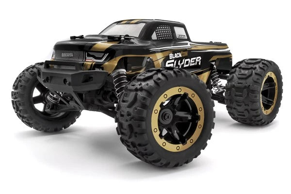 Blackzon Slyder MT 1/16 4WD Brushed Monster Truck - Goud