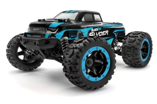 Blackzon Slyder MT 1/16 4WD Brushed Monster Truck - Blauw
