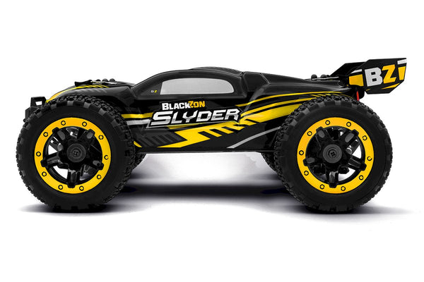 Blackzon Slyder ST 1/16 4WD Brushed Truggy - Geel