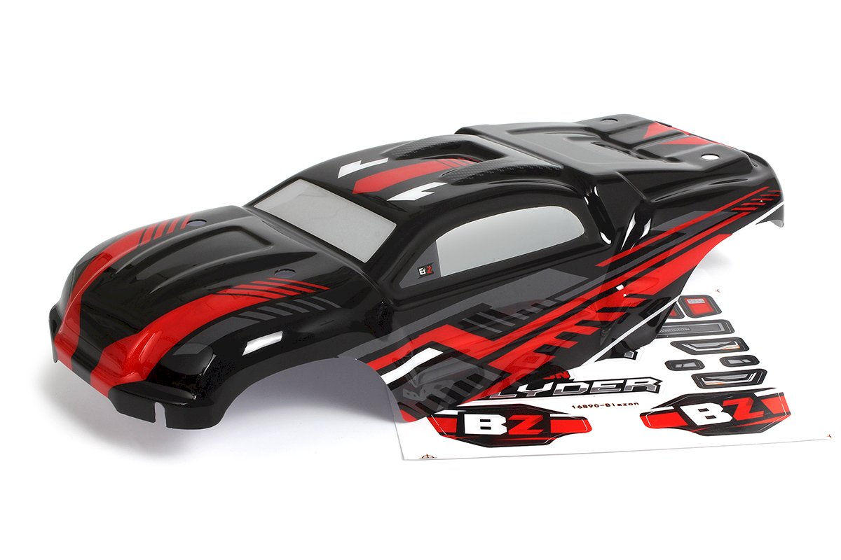 Blackzon 540192 - Slyder ST Body (Black / Red)