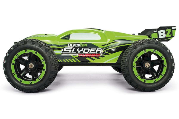 Blackzon Slyder ST Turbo 1/16 4WD Brushless Stadium Truck - Groen