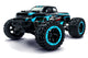 Blackzon Slyder MT Turbo 1/16 4WD Brushless Monster Truck - Blauw