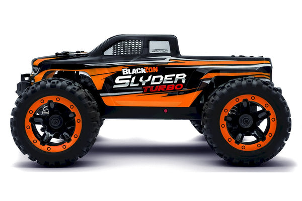 Blackzon Slyder MT Turbo 1/16 4WD Brushless Monster Truck - Oranje