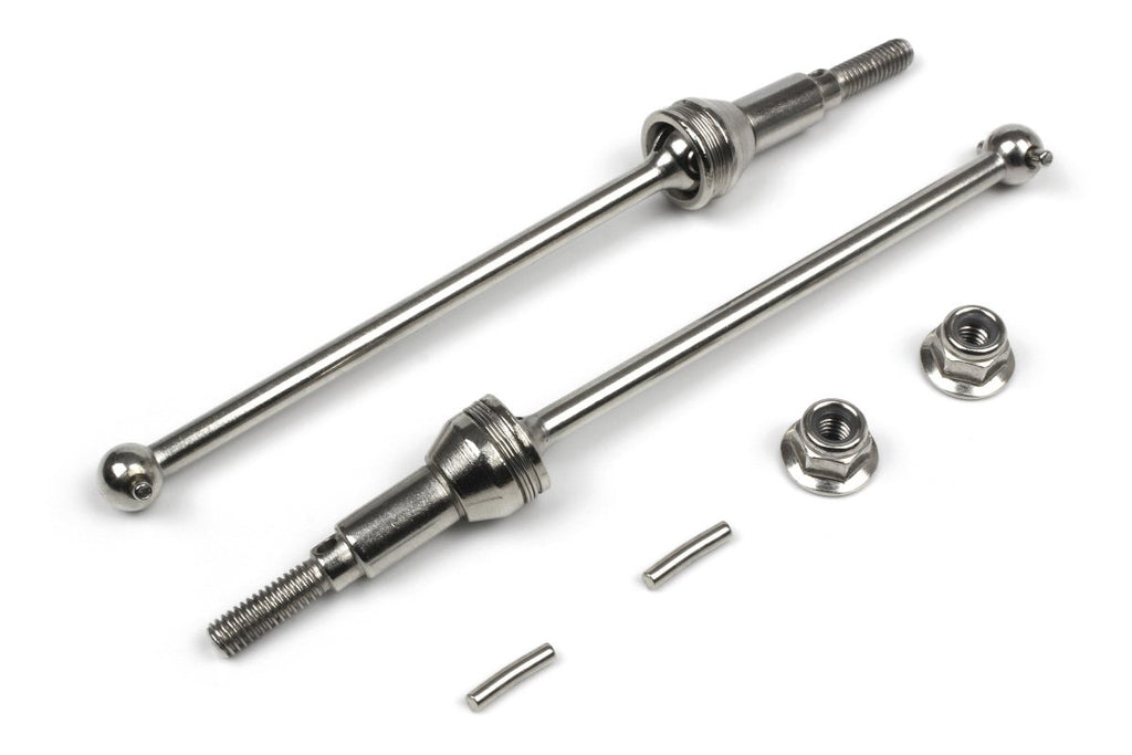 Blackzon 540239 - Smyter Front Universal Drive Shafts (Steel/2pcs)
