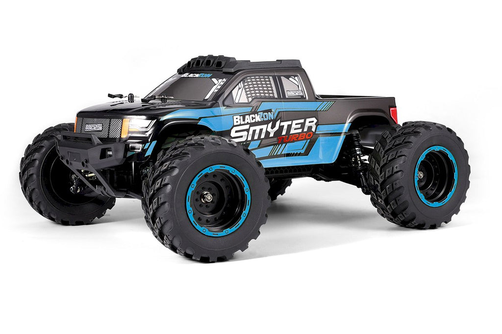 Blackzon Smyter MT 1/12 4WD Brushless Monster Truck - Blauw