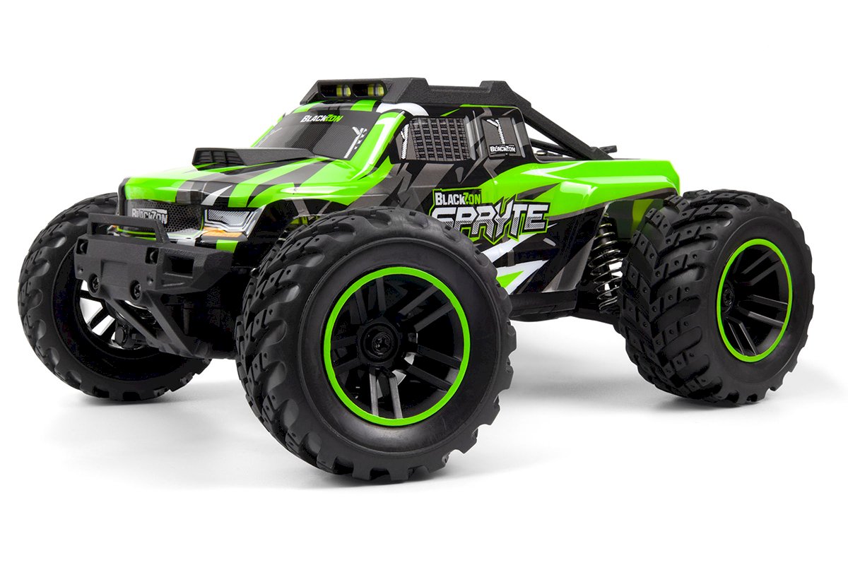 Blackzon Spryte MT 1/20 4WD Brushed Monster Truck - Groen
